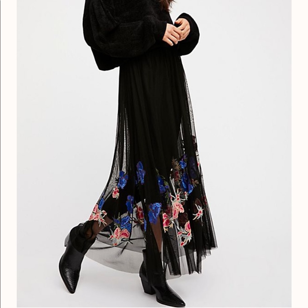 Free People Sunshine Kisses Skirt